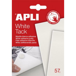 Gyurmaragasztó, 57 g, APLI "Tack", fehér Gyurmaragasztó, 57 g, APLI "Tack", fehér
