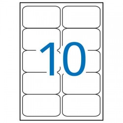 Etikett, univerzális, 99,1x57 mm, kerekített sarkú, APLI, 1000 etikett/csomag Etikett, univerzális, 99,1x57 mm, kerekített sarkú, APLI, 1000 etikett/csomag