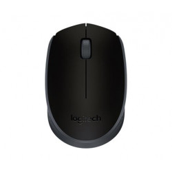 Egér, vezeték nélküli, optikai, közepes méret, USB, LOGITECH "M171", fekete Egér, vezeték nélküli, optikai, közepes méret, USB, LOGITECH "M171", fekete