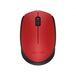 Egér, vezeték nélküli, optikai, közepes méret, USB, LOGITECH "M171", piros Egér, vezeték nélküli, optikai, közepes méret, USB, LOGITECH "M171", piros