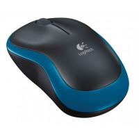 Egér, vezeték nélküli, optikai, közepes méret, USB, LOGITECH "M185", kék Egér, vezeték nélküli, optikai, közepes méret, USB, LOGITECH "M185", kék