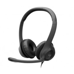 Fejhallgató, mikrofonnal, USB csatlakozás, LOGITECH "H390" Fejhallgató, mikrofonnal, USB csatlakozás, LOGITECH "H390"
