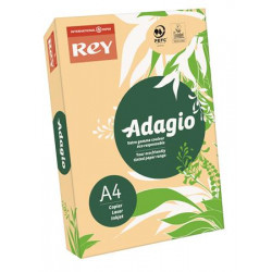 Másolópapír, színes, A4, 80 g, REY "Adagio", pasztell lazac Másolópapír, színes, A4, 80 g, REY "Adagio", pasztell lazac