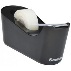 Ragasztószalag-adagoló, asztali, feltöltött, 3M SCOTCH "C18", fekete Ragasztószalag-adagoló, asztali, feltöltött, 3M SCOTCH "C18", fekete