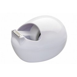 Ragasztószalag-adagoló, asztali, feltöltött, kavics formájú, 3M SCOTCH , fehér Ragasztószalag-adagoló, asztali, feltöltött, kavics formájú, 3M SCOTCH , fehér