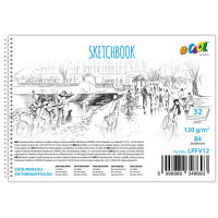 Vázlatfüzet, famentes, B4, spirál, 32 lap, VICTORIA Vázlatfüzet, famentes, B4, spirál, 32 lap, VICTORIA