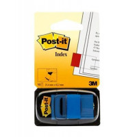 Jelölőcímke, műanyag, 50 lap, 25x43 mm, 3M POSTIT, kék Jelölőcímke, műanyag, 50 lap, 25x43 mm, 3M POSTIT, kék