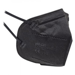 Maszk, FFP2, 5 rétegű, 20 db, fekete Maszk, FFP2, 5 rétegű, 20 db, fekete