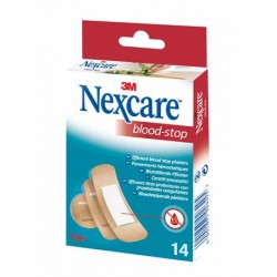 Sebtapasz, vérzéscsillapító, 14 db, 3M "Nexcare Blood Stop" Sebtapasz, vérzéscsillapító, 14 db, 3M "Nexcare Blood Stop"