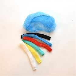 Egészségügyi hajháló, harmonika forma, zöld