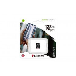 Memóriakártya, microSDXC, 128GB, CL10/UHS-I/U1/V10/A1, KINGSTON "Canvas Select Plus" Memóriakártya, microSDXC, 128GB, CL10/UHS-I/U1/V10/A1, KINGSTON "Canvas Select Plus"