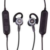 Fülhallgató, vezeték nélküli, Bluetooth 5.1, mikrofonnal, LED-es fülhallgató, MAXELL "Halo", fekete Fülhallgató, vezeték nélküli, Bluetooth 5.1, mikrofonnal, LED-es fülhallgató, MAXELL "Halo", fekete