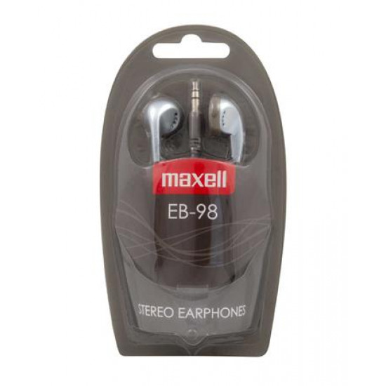 Fülhallgató, MAXELL "Ear Buds 98", ezüst