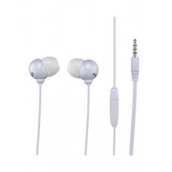 Fülhallgató, mikrofonnal, MAXELL "Plugz", fehér Fülhallgató, mikrofonnal, MAXELL "Plugz", fehér