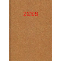 Naptár, tervező, A5, napi, DAYLINER "Animal", Gazelle-okker