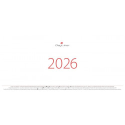 Naptár, asztali, fekvő, DAYLINER, "Oktáv"