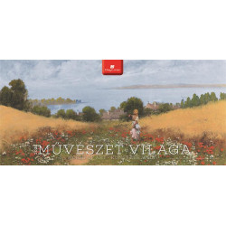 Naptár, asztali, álló, DAYLINER "Művészet világa"