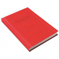 Tanári zsebkönyv, heti, 2026/2027 tanév, REALSYSTEM, piros