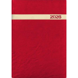 Naptár, tervező, B5, heti, DAYLINER, "The Boss", bordó Naptár, tervező, B5, heti, DAYLINER, "The Boss", bordó