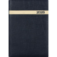 Naptár, tervező, B5, heti, DAYLINER, "The Boss", fekete