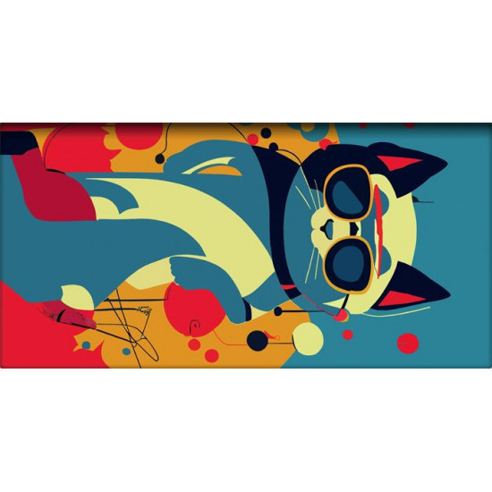 Naptár, tervező, A5, napi, DAYLINER "Colors Astro Cat" Naptár, tervező, A5, napi, DAYLINER "Colors Astro Cat"