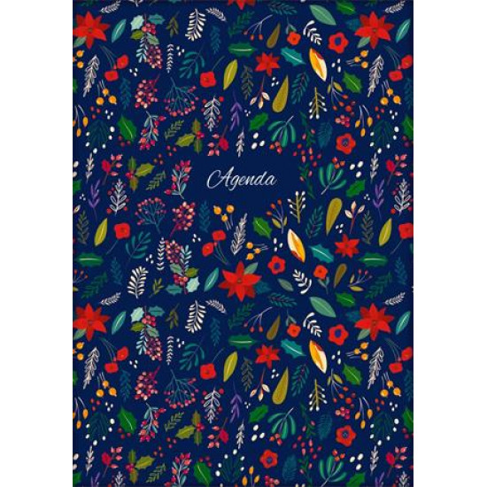 Naptár, tervező, A5, heti, DAYLINER, "Colors", Folk Naptár, tervező, A5, heti, DAYLINER, "Colors", Folk