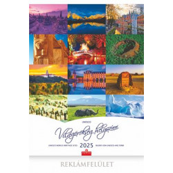 Naptár, fali, CSG, "Világörökség helyszínei"