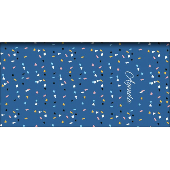 Zsebnaptár, fekvő elrendezésű, DAYLINER, "Colors Sky"