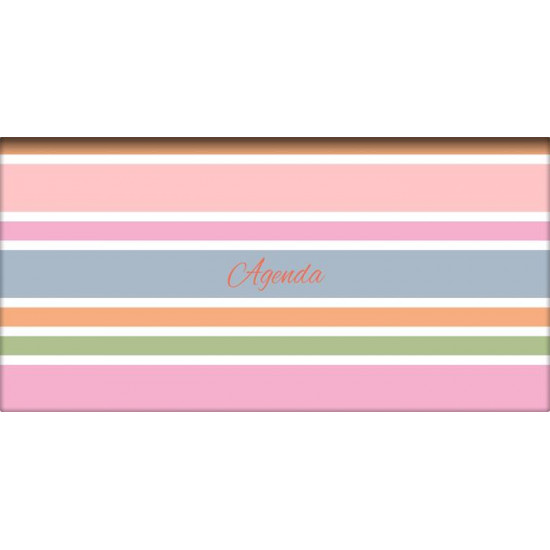 Zsebnaptár, fekvő elrendezésű, DAYLINER, "Colors Stripes"