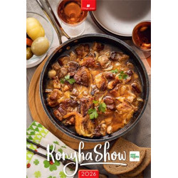 Naptár, fali, DAYLINER, "Konyha Show"