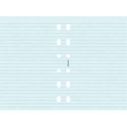 Kalendárium betét, jegyzetlap, personal méret, vonalas, FILOFAX, kék Kalendárium betét, jegyzetlap, personal méret, vonalas, FILOFAX, kék