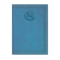 Naptár, tervező, B5, heti, TOPTIMER, "Ace", világoskék