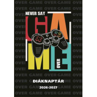 Diáknaptár, 2026/2027 tanév, B6, heti, TOPTIMER "Gamer" Diáknaptár, 2026/2027 tanév, B6, heti, TOPTIMER "Gamer"