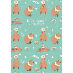 Diáknaptár, 2026/2027 tanév, B6, heti, TOPTIMER, "Capibara"