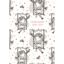 Diáknaptár, 2026/2027 tanév, B6, heti, TOPTIMER "Hintázó kislány"