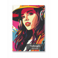 Diáknaptár, 2025/2026 tanév, B6, heti, TOPTIMER "Girl"