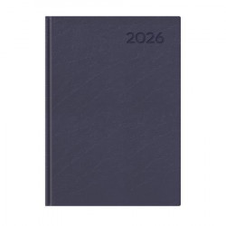 Naptár, tervező, A5, napi, TOPTIMER, "Economic", kék