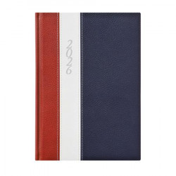 Naptár, tervező, B5, heti, TOPTIMER "Fashion", bordó-fehér-kék Naptár, tervező, B5, heti, TOPTIMER "Fashion", bordó-fehér-kék