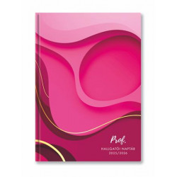 Hallgatói naptár, 2025/2026 tanév, A5, heti, TOPTIMER, pink Hallgatói naptár, 2025/2026 tanév, A5, heti, TOPTIMER, pink