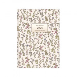 Naptár, tervező, B5, heti, TOPTIMER, "Joy", kis virág