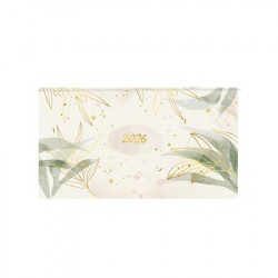 Zsebnaptár, fekvő elrendezésű, TOPTIMER, "Joy", levelek Zsebnaptár, fekvő elrendezésű, TOPTIMER, "Joy", levelek