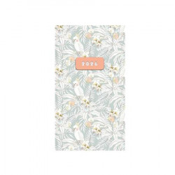 Zsebnaptár, álló elrendezésű, TOPTIMER, "Joy", tropic