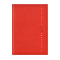 Naptár, tervező, B5, heti, TOPTIMER "Linea", piros