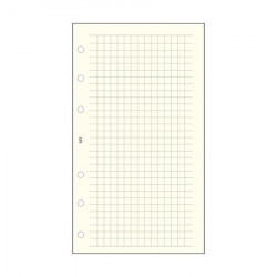 Kalendárium betét, jegyzetlap, "L", kockás, SATURNUS, chamois Kalendárium betét, jegyzetlap, "L", kockás, SATURNUS, chamois