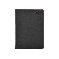 Naptár, tervező, B6, heti, TOPTIMER "Madeira", fekete-bordó