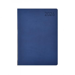 Naptár, tervező, A5, napi, TOPTIMER "Madeira", kék-narancs