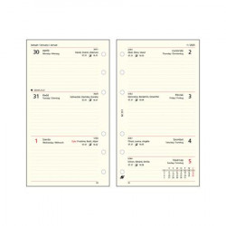 Kalendárium betét, tervező, heti, "M", SATURNUS, chamois 2025 Kalendárium betét, tervező, heti, "M", SATURNUS, chamois 2025