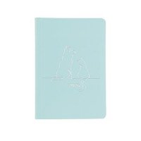 Naptár, tervező, B6, heti, TOPTIMER "Pastel", kék