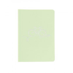 Naptár, tervező, B6, heti, TOPTIMER "Pastel", zöld
