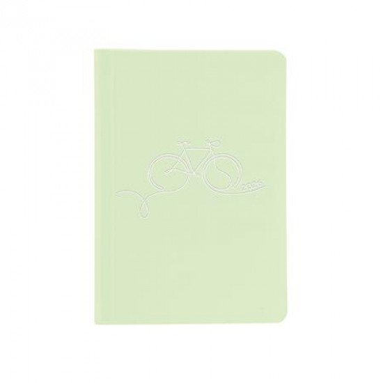 Naptár, tervező, A5, heti, TOPTIMER "Pastel", zöld